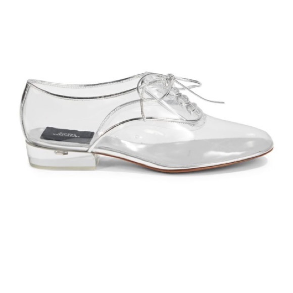 NWOB Marc Jacobs Runway Transparent Oxfords sz 7.5 - Picture 1 of 8